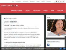 Tablet Screenshot of libriescrittori.com
